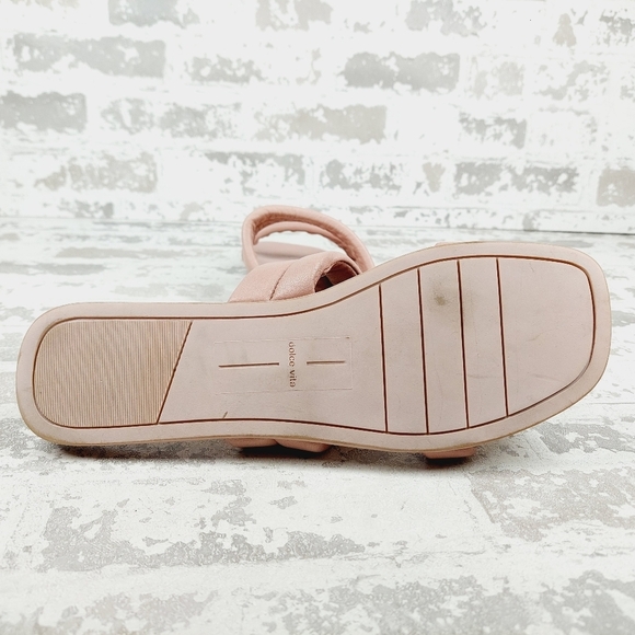 New Dolce Vita Adore Blush Rose Leather Sandals W958 - Picture 8 of 13